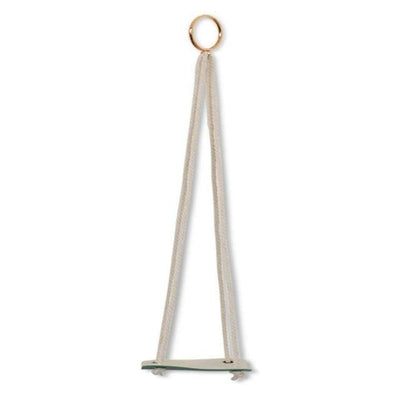 Vegan Leather and Rope Plant Hanger